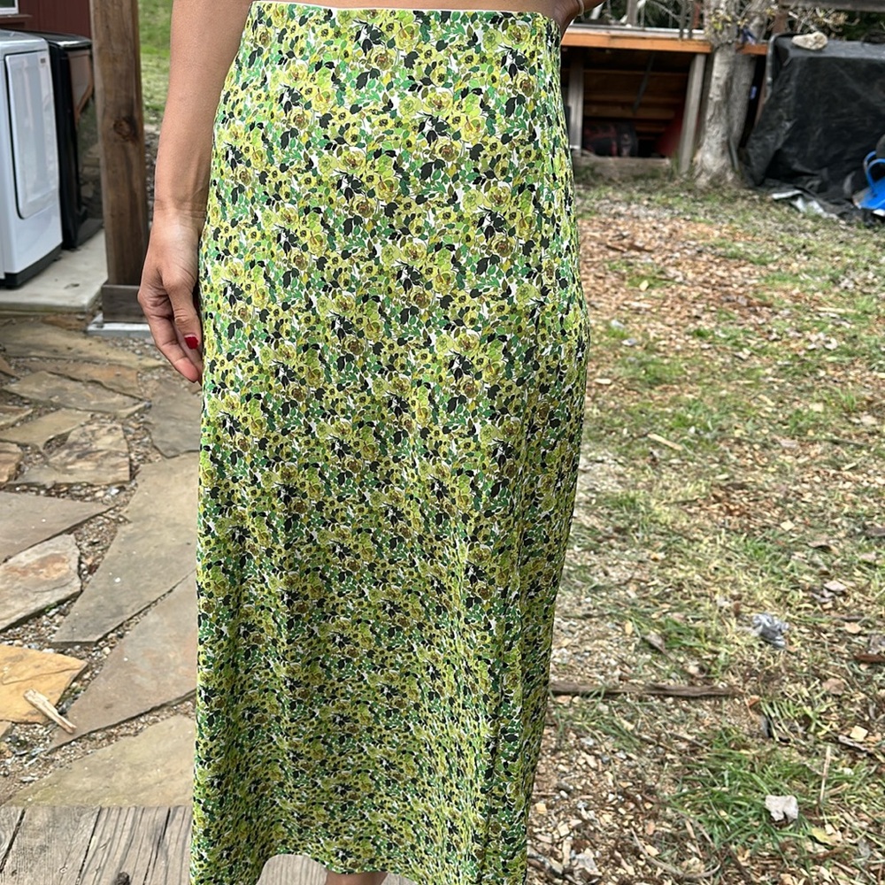 Favorite daughter silk skirt